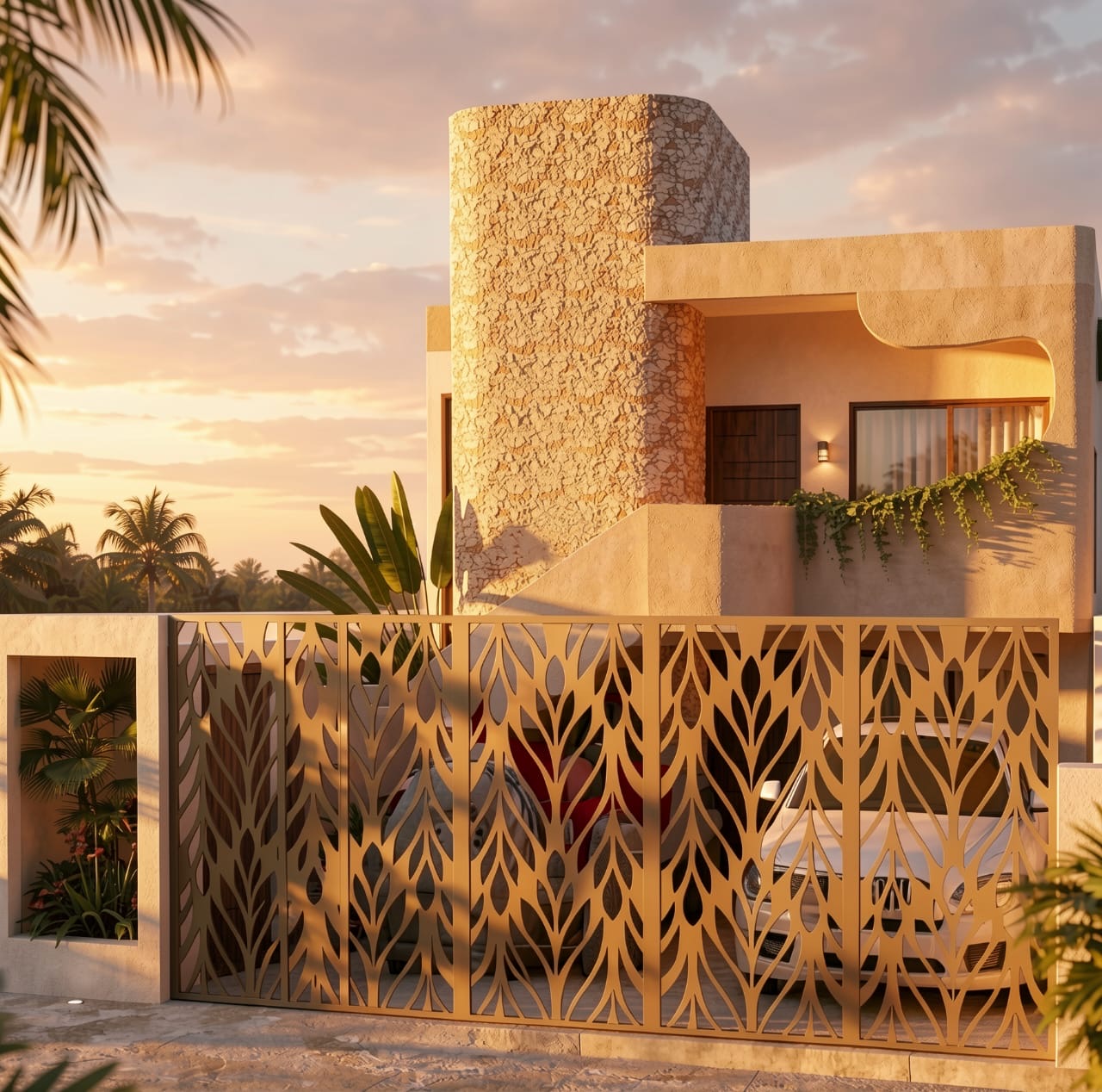 Fachada de casa residencial — Grupo Jassa